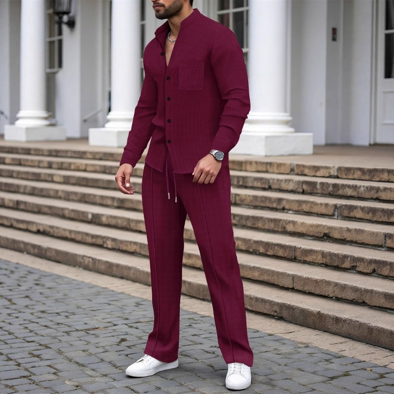 Men's Waffle Comfort Set