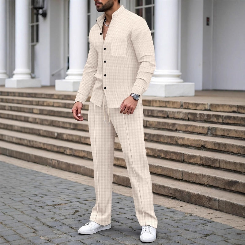 Men's Waffle Comfort Set