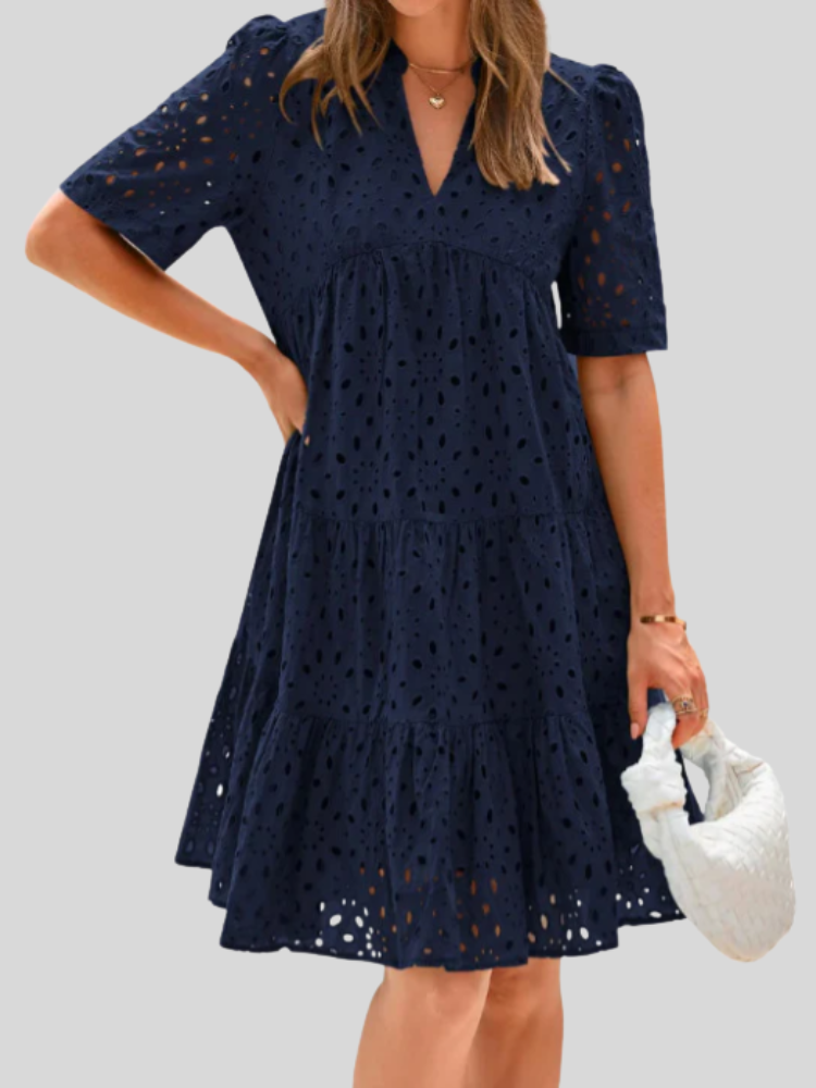 Coastal Lace Summer Dress