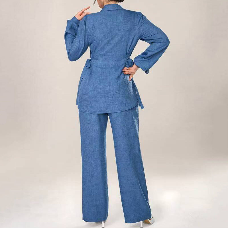 Puff Top & Wideleg Set