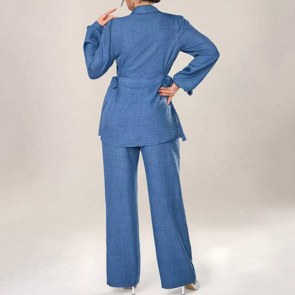 Puff Top & Wideleg Set