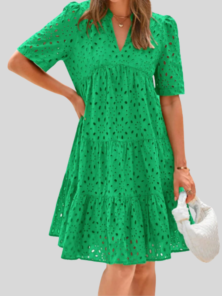 Coastal Lace Summer Dress