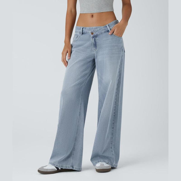 Lounge Flex Wide Leg Jeans