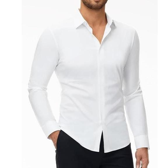 Men's Wrinkle-Free Stretch Shirt - Anti-Wrinkle