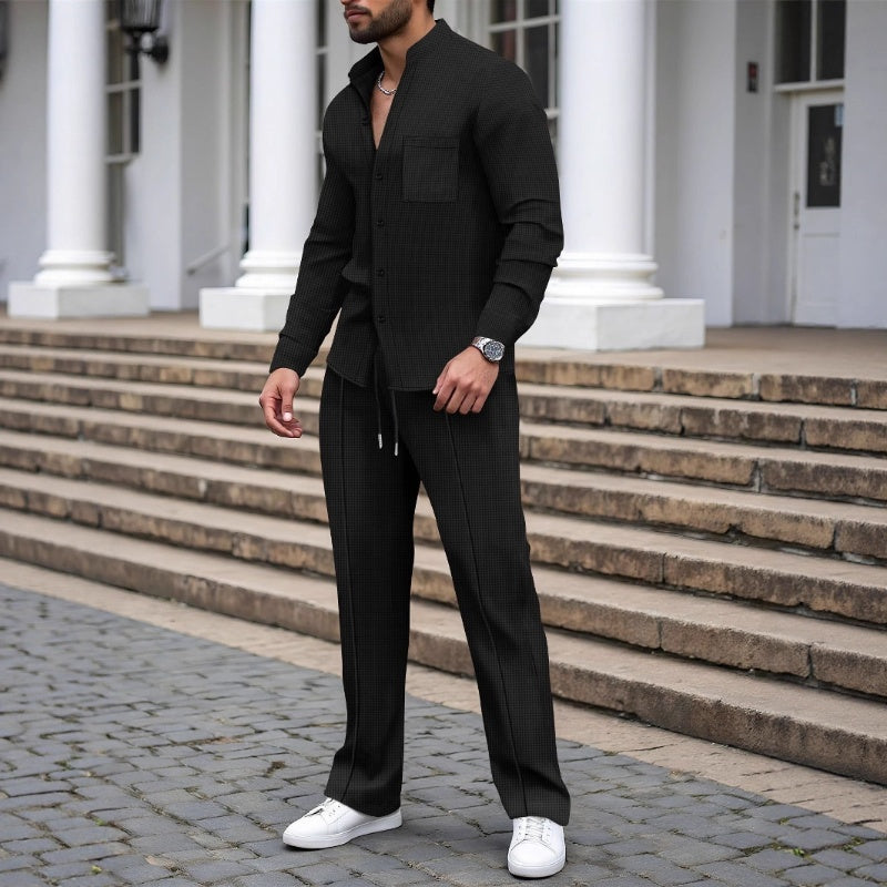 Men's Waffle Comfort Set