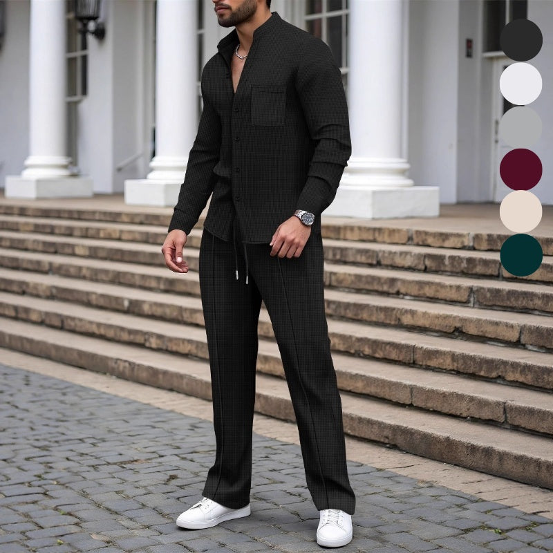 Men's Waffle Comfort Set